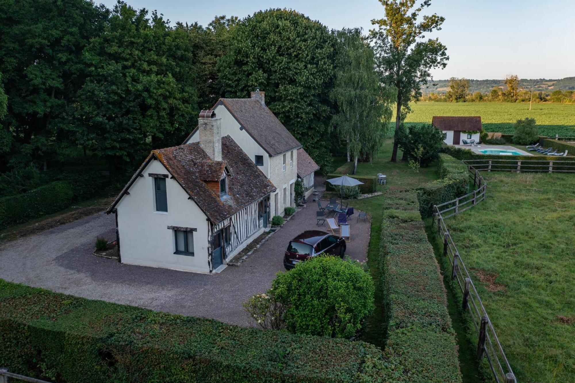 La Maison Corniere Bieville-en-Auge Buitenkant foto