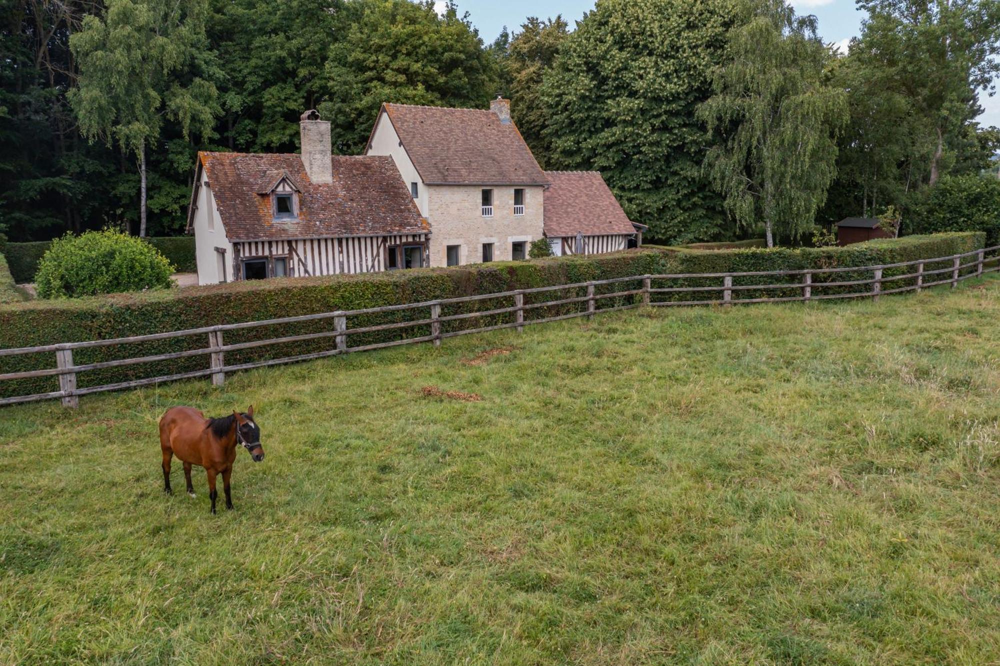 La Maison Corniere Bieville-en-Auge Buitenkant foto